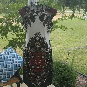 London Style Collection cap sleeve dress